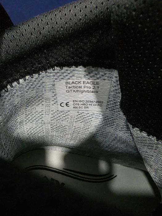 Botas haix black eagle tactical 2.1 pro GTX gore high