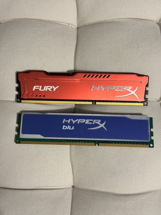 Pamięć RAM DDR3 HyperX 2×4GB 1600MHz 8GB CL9/CL10 Kingston