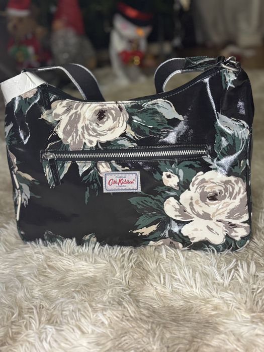 Сумка Cath Kidston з квітковим принтом та регульованими ремінцями