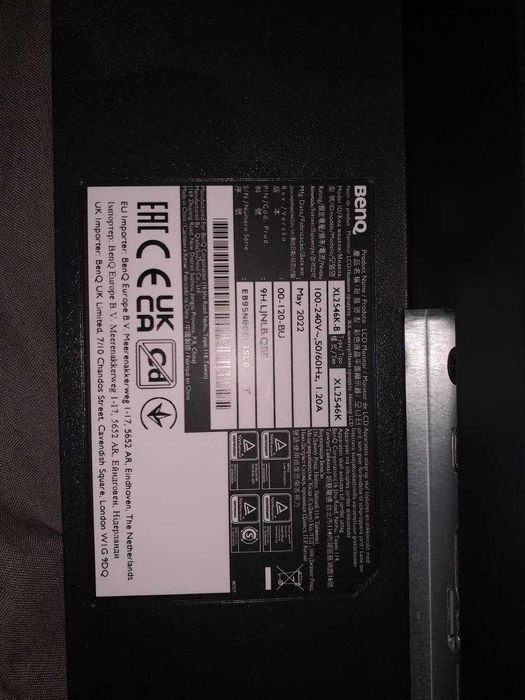 Монітор Benq Zowie XL2546K 240hz