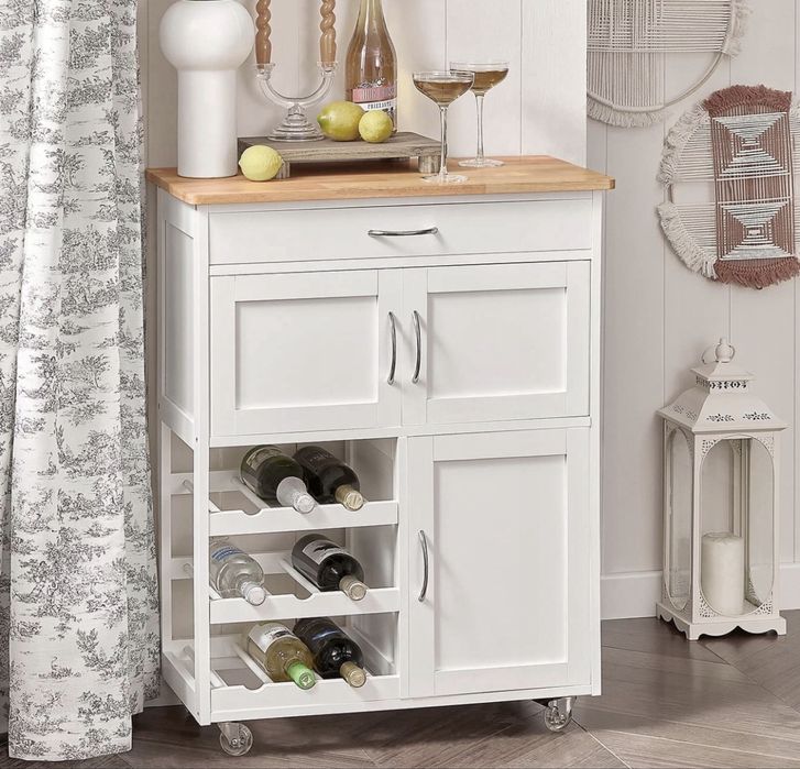 Wyspa kuchenna wózek szafka na kółkach