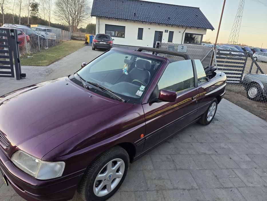 Escort/Kabriolet/Benzynka/Oplacony