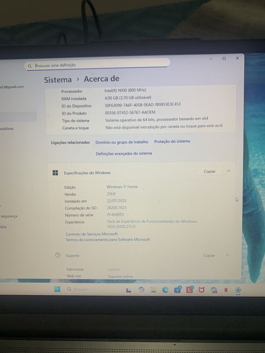 Portátil Lenovo IdeaPad Slim 3 (15.6") - Como Novo - Windows 11