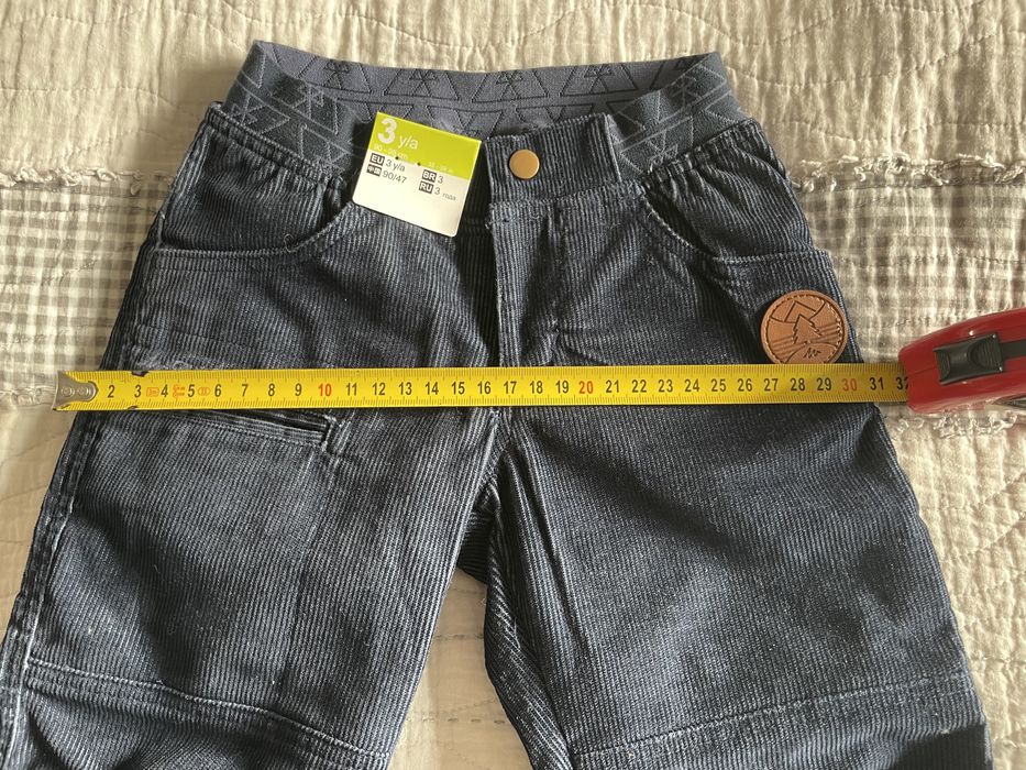 Spodnie Decathlon Quechua pant hike 500 warm kid r. 3 lata