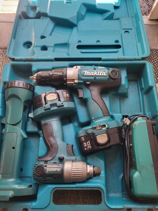 Wkrętarka  i zakretarka makita 18 v 2 akumulatory