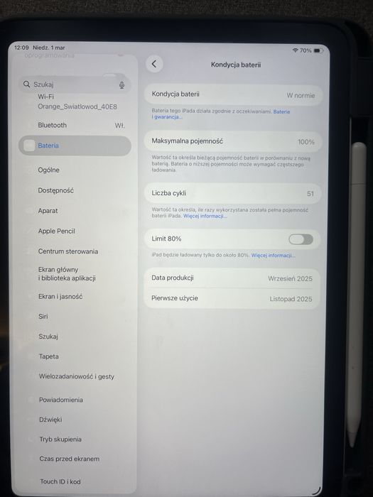 iPad 16a + rysik + jest na gwarancji KONTAKT TELEONICZNIE