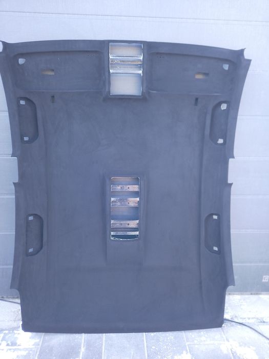 Перетяжка потолка, стоек, козырьков алькантарой. Покраска пластика ...