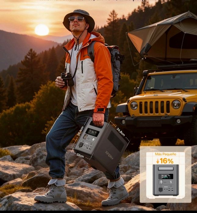 Акція ‼️Нова! ЗАРЯДНА станція 2400 W,  2048 Wh AFERIY P210 LiFePO4 UPS(ДБЖ)‼️
