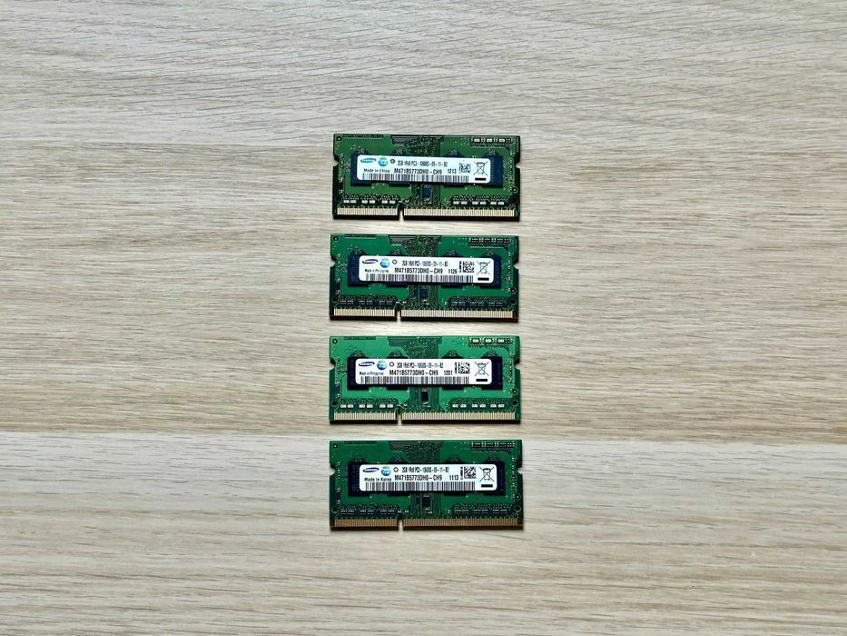 RAM Samsung 8GB DDR3 PC3 10600S 09 11 B2 (4x2GB) – sprawna, testowana