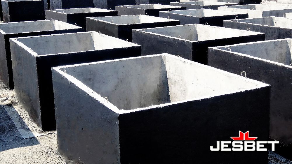 szambo szamba betonowe zbiorniki na scieki i wodę 5m3