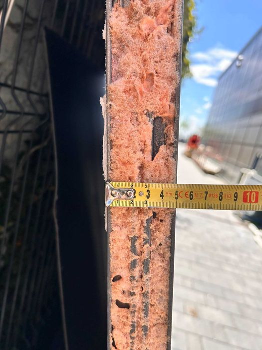 Drzwi wewnętrzne aluminiowe