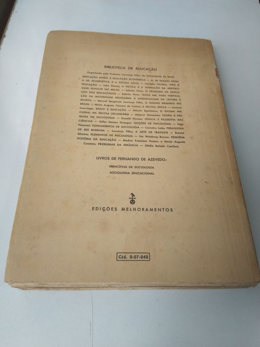 Teoria e Pesquisa em Sociologia de Donald Pierson