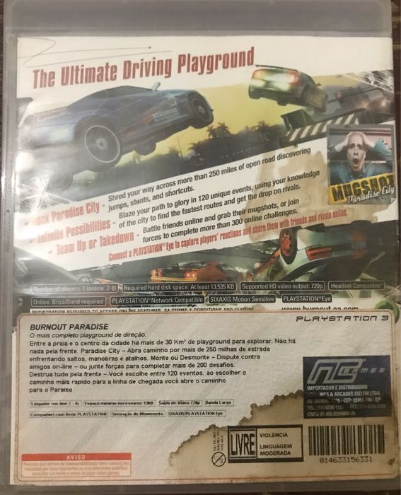 Bournout Paradise - PlayStation 3