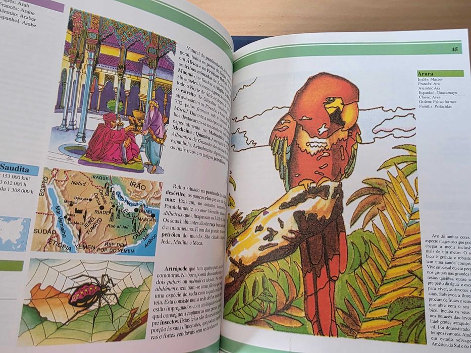 8 volumes do "Grande Dicionário Infantil e Juvenil Ilustrado"