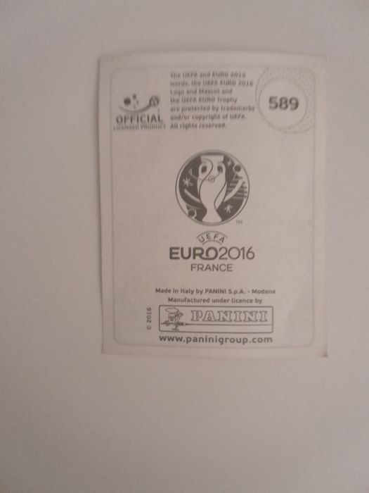 Cromos/cartas Euro 2016