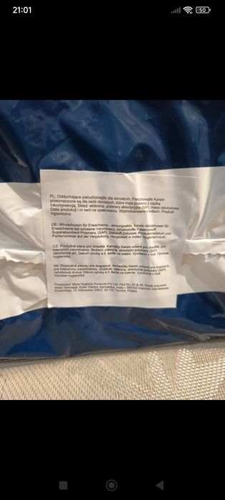 Pieluchomajtki dla dorosłych