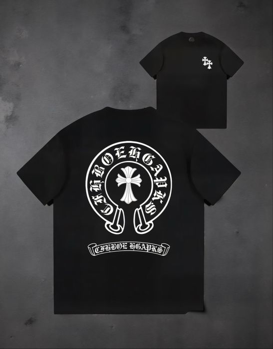 Футболки  Chrome Hearts Logo унисекс Хром Хартс с крестами New Model