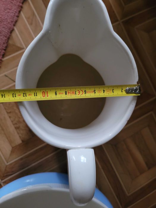 Dzban i misa, komplet ceramiczny, toaletowy - retro