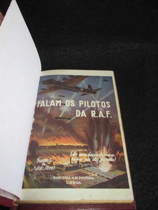 Livro Falam os Pilotos da R. A. F. Mário Neves