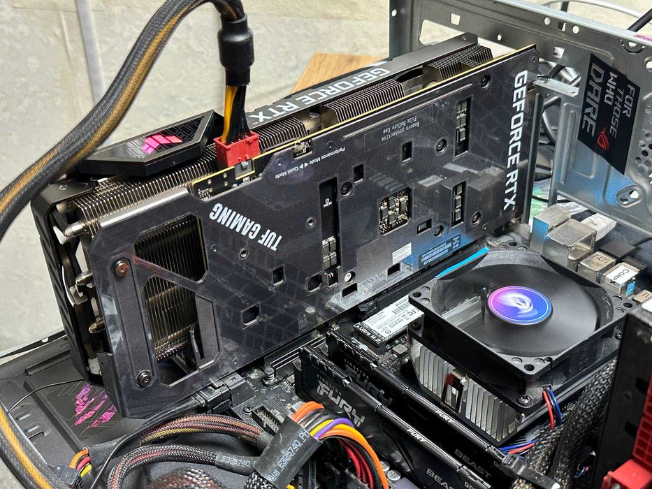 Відеокарта Asus RTX 3060Ti 8Gb TUF Gaming OC LHR ГАРАНТІЯ!