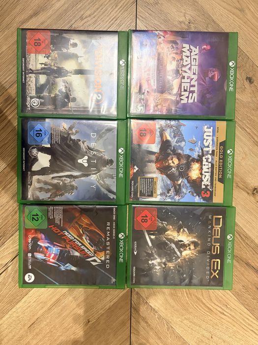 Gry xbox one zestaw