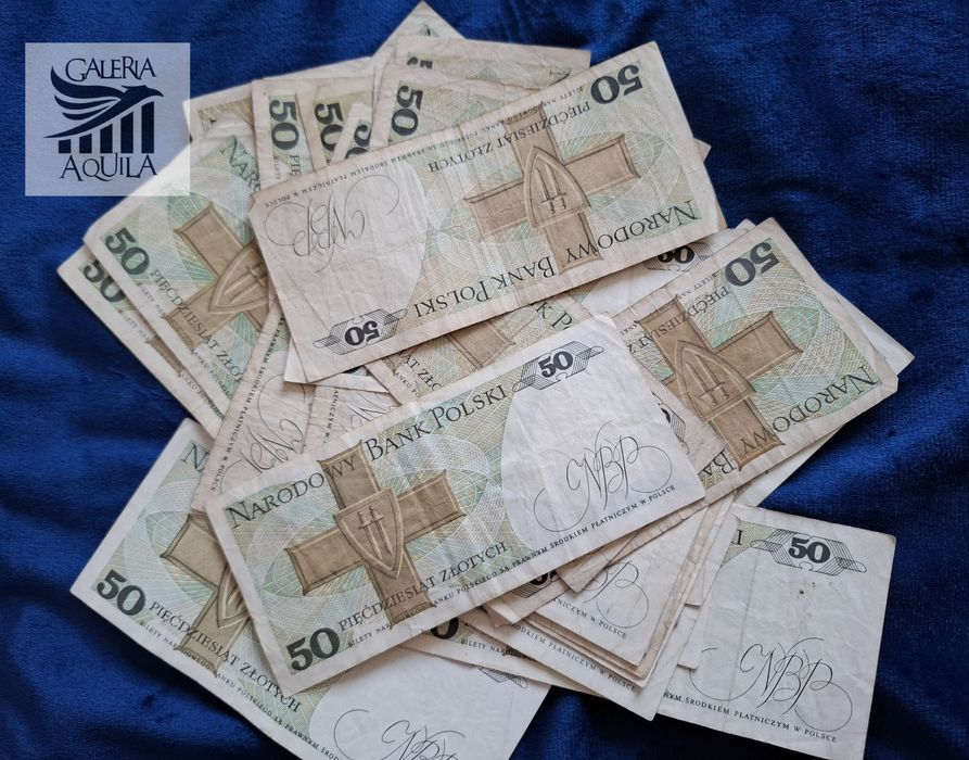 50 zł Banknoty okresu PRL