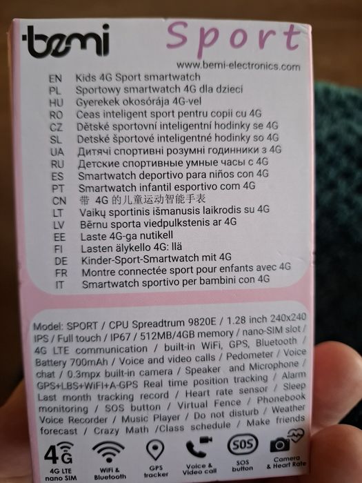 Smartwatch Bemi Sport kids