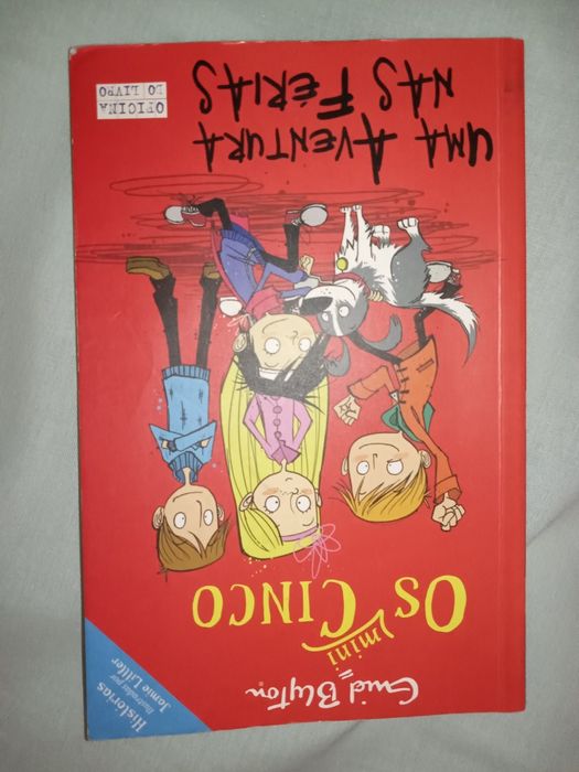 Livro Os mini cinco "Uma aventura nas Férias"