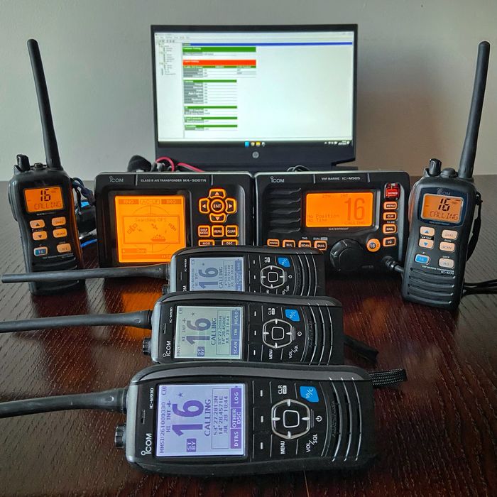 MMSI zmiana numeru - radiotelefon  ICOM dodatkowe kanały, funkcje DSC