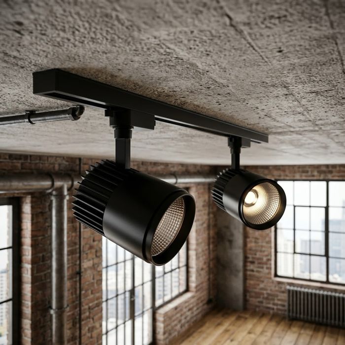 трековые LED светильники премиум-серии KD City Spot (38W / 3700 Lumens)