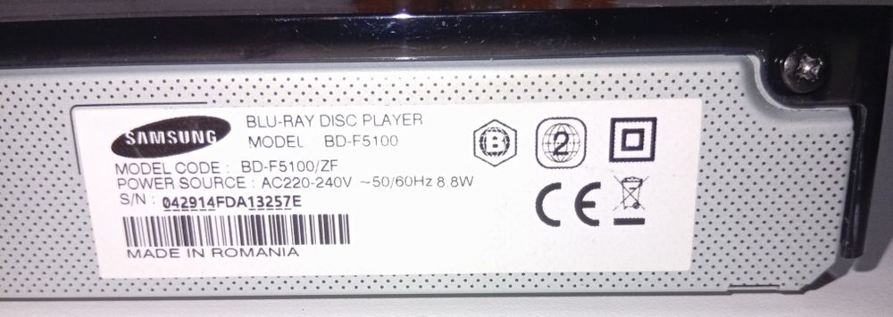 Leitor blu-ray Samsung