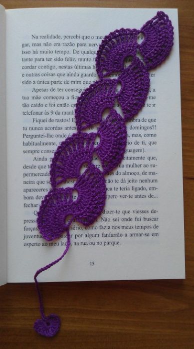Marcador de Livros - Croché