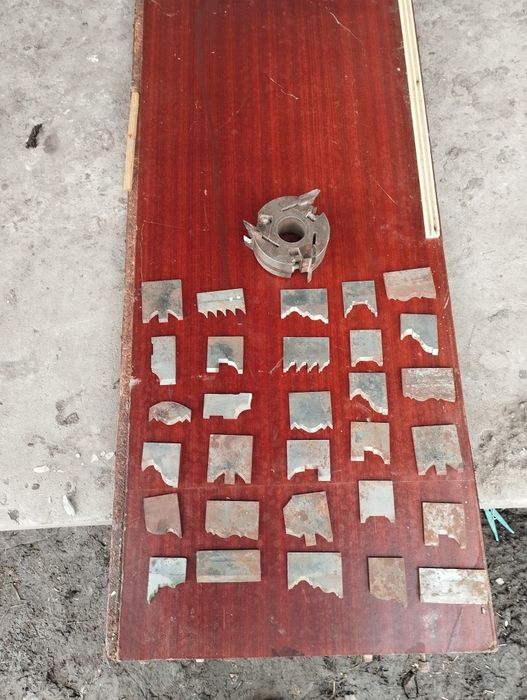 Продам  барабан для фрези б/у для обробки дерева і ножі