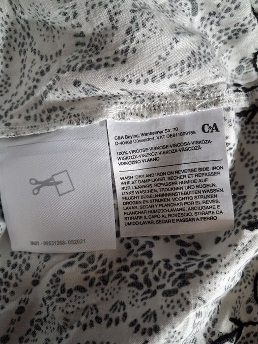 Nowa letnia krotka sukienka rozmiar xxl