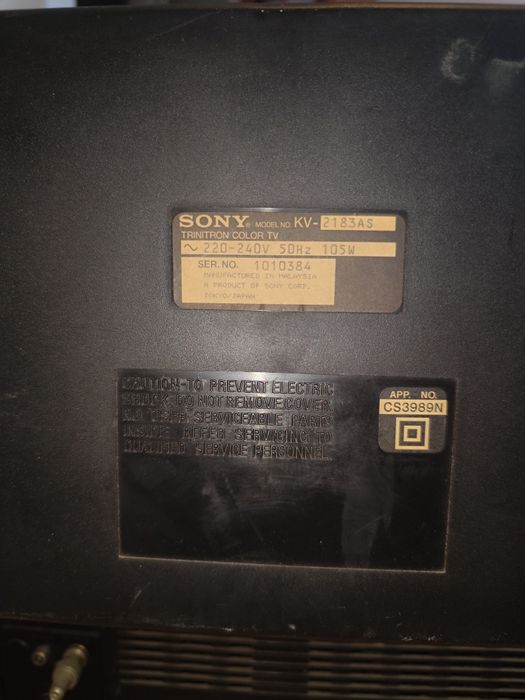 Telewizor SONY CRT retro  Kraków odbiór osobisty
