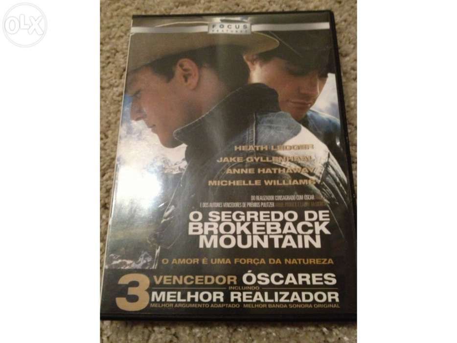 Dvd o segredo de brokeback mountain (2005), de ang lee