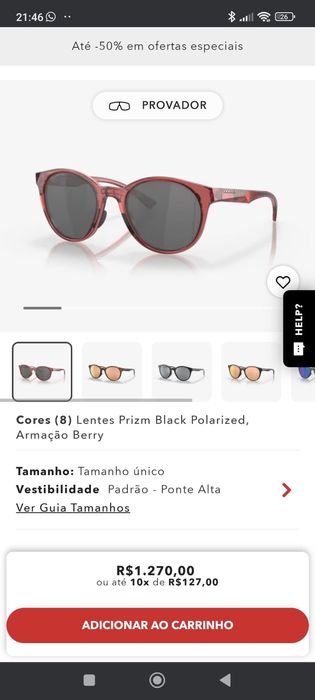Óculos de sol Oakley