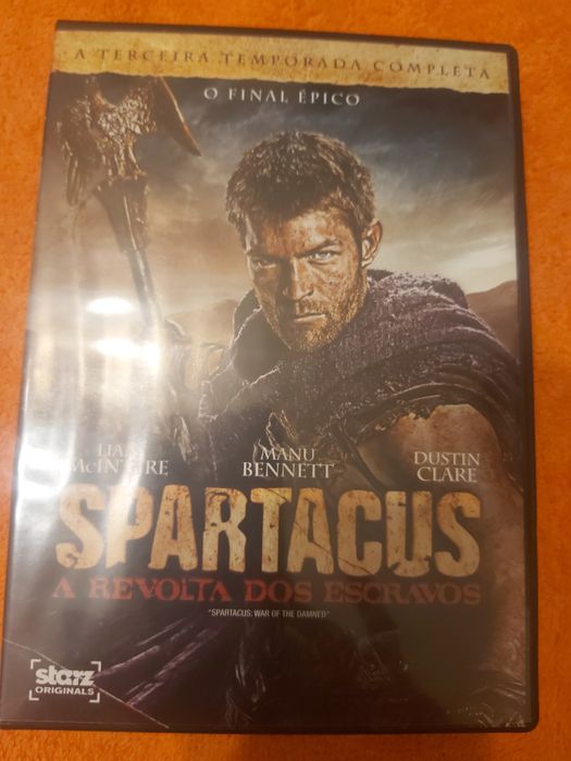 Dvd - Spartacus - A Coleção Completa Edição Colecionador Com Caixa Arq
