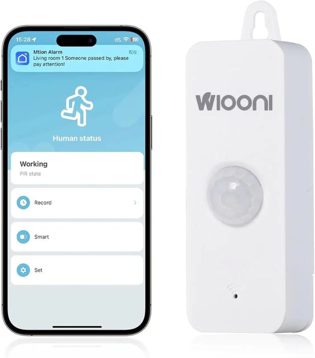 Wi-Fi датчик руху WIOONI (PIR)