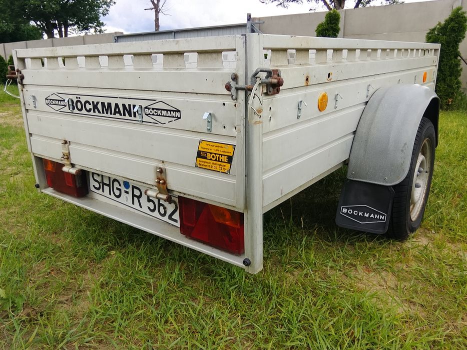 Sprzedam przyczepę lekką bockmann aluminiowa