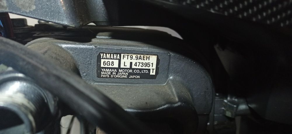 Silnik Zaburtowy Yamaha FT 9.9 AEH - Uciągowy, stopa L