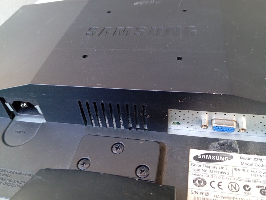 Monitor Samsung SyncMaster 920NW