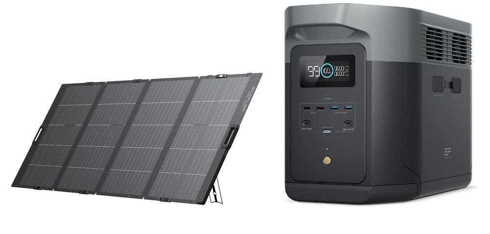 Przenośna stacja zasilania DELTA Pro Extra EcoFlow Bateria 3,6kWh mocna na kółkach mega powerbank/ NOWA stacja EcoFlow DELTA 2Max panel słoneczny400W