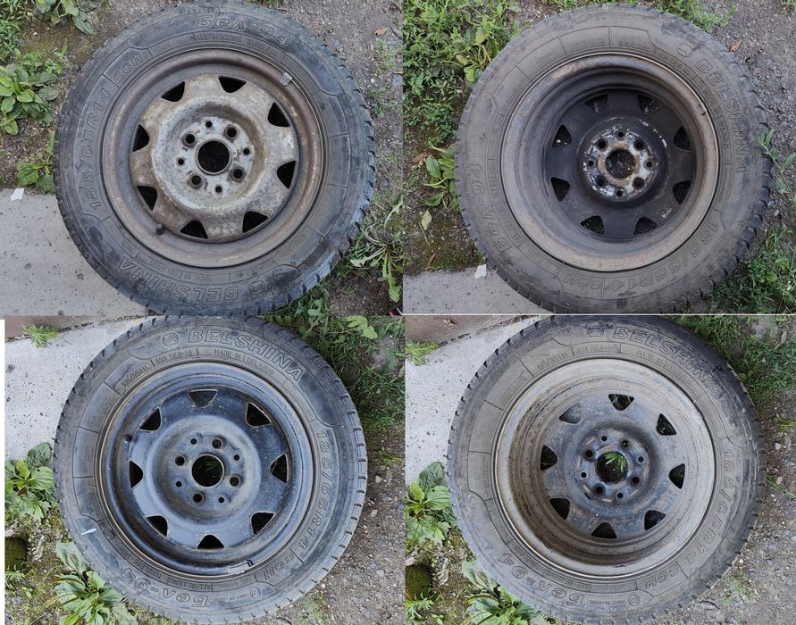 Резина Belshina Allseasons 185/65R14 86H, с дисками 4шт.