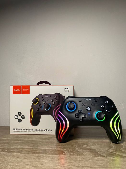 Набір з 2-х бездротових джойстиків для PS4/5, PC, Nintendo Switch || HOCO GA2 Unicorn