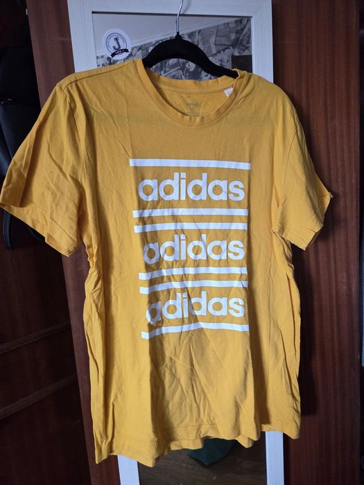 T-shirt original adidas amarelo mostarda