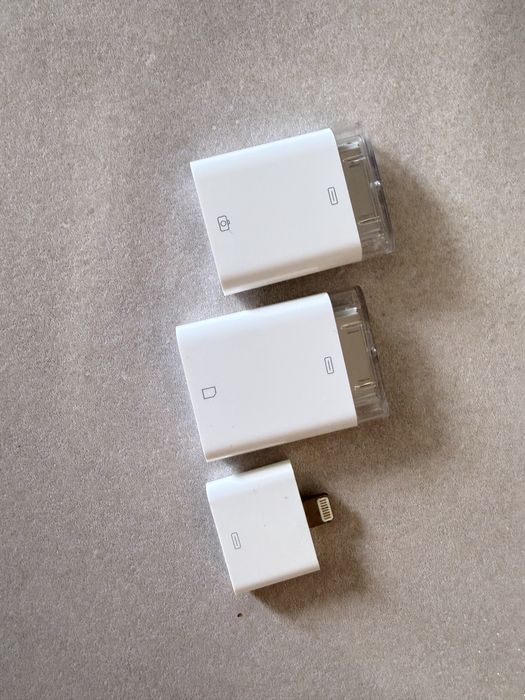 Оригінальні Адаптери Apple 30-pin, lighting, SD, USB, HDMI