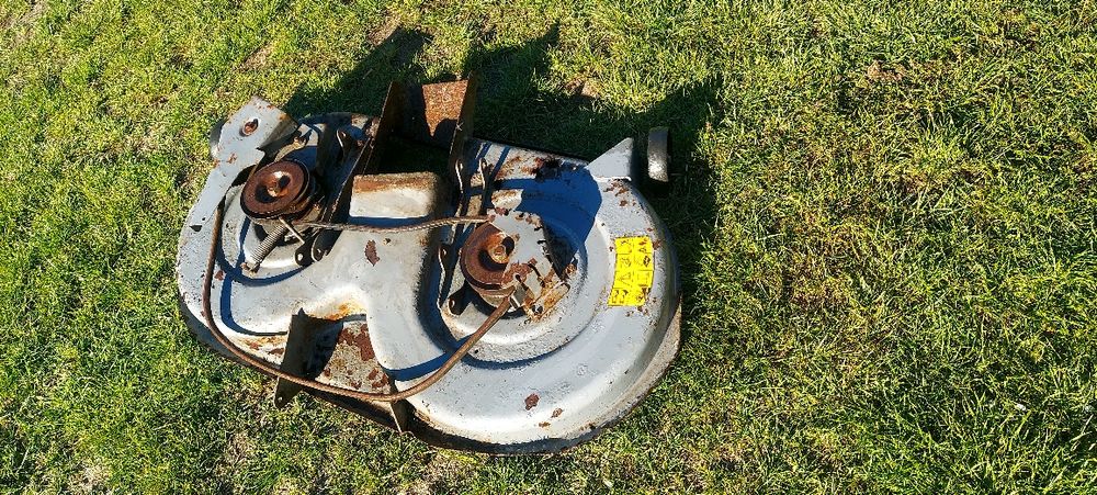 traktorek kosiarka mtd yard man kosisko do kosza kosa tnąca