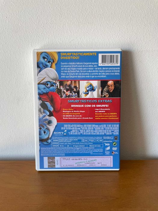 Os Smurfs [2011 DVD]