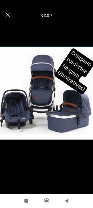 Carrinho de bebé Trio